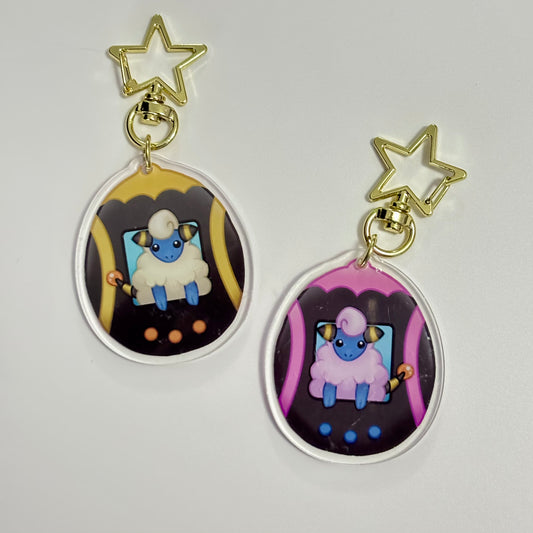 Electric Sheep Acrylic Charm