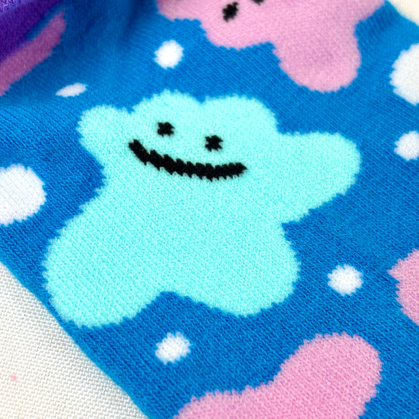 Transforming Blob Crew Socks