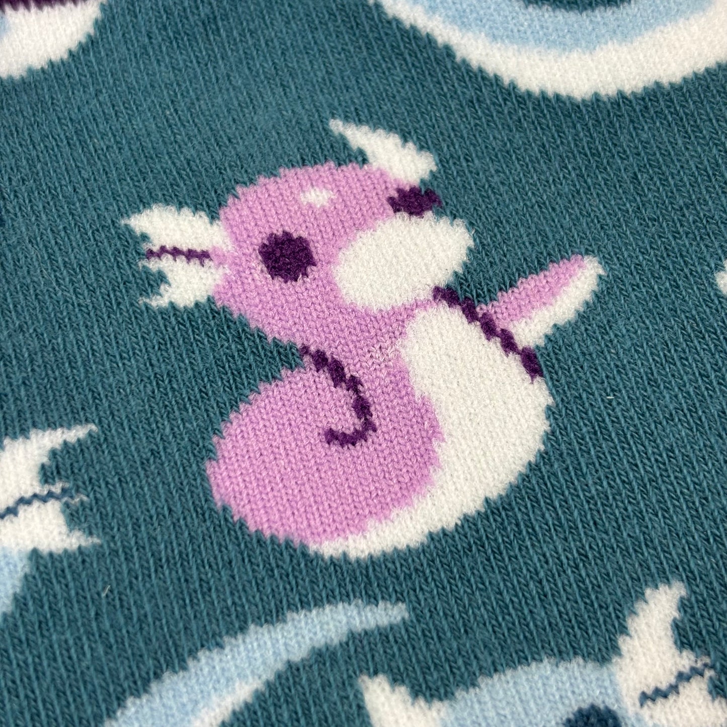 Wiggly Dragon Crew Socks