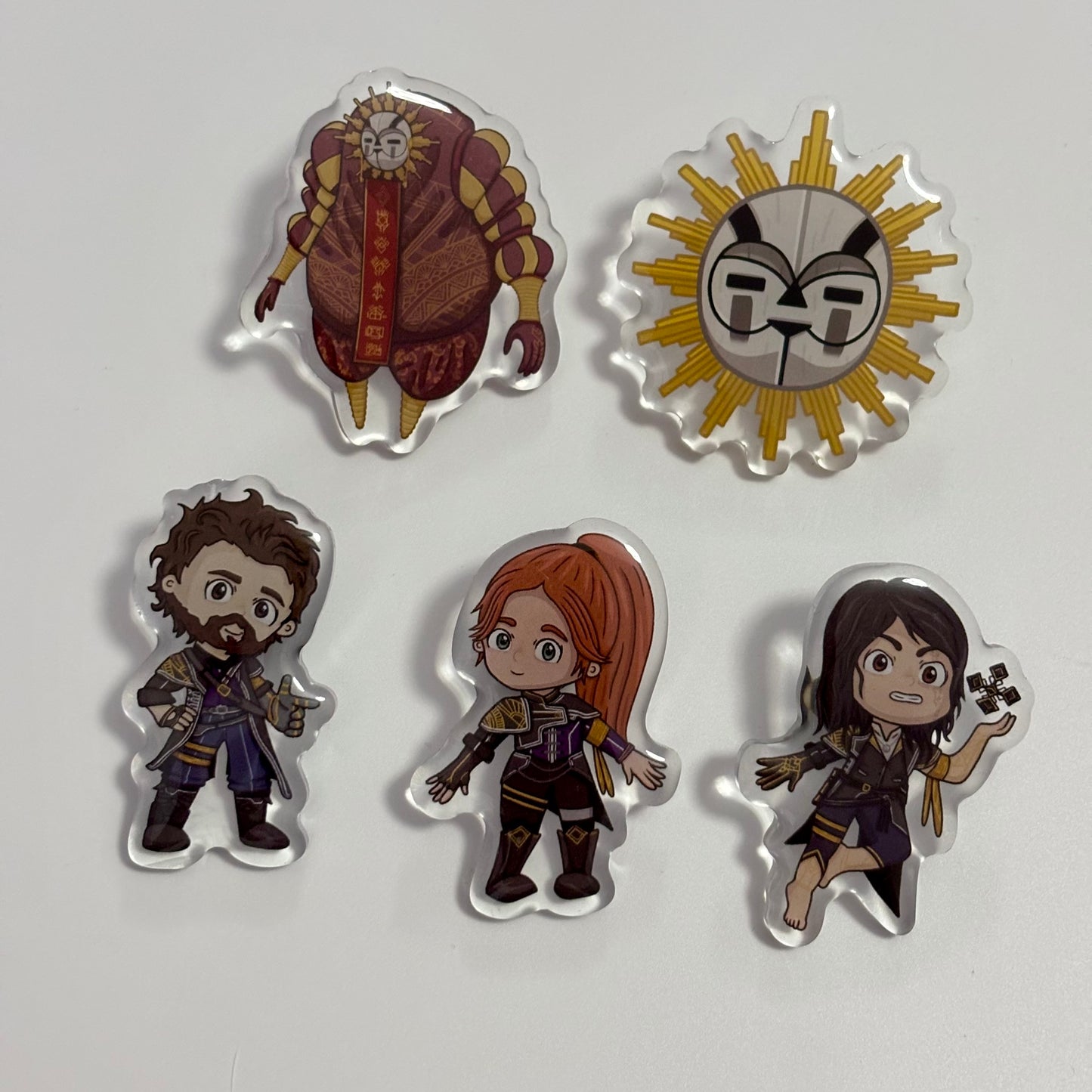 Expedition 33 Acrylic Pins