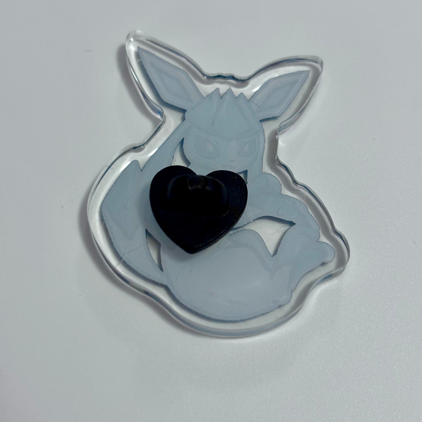 Ice Type Evolution Acrylic Pin