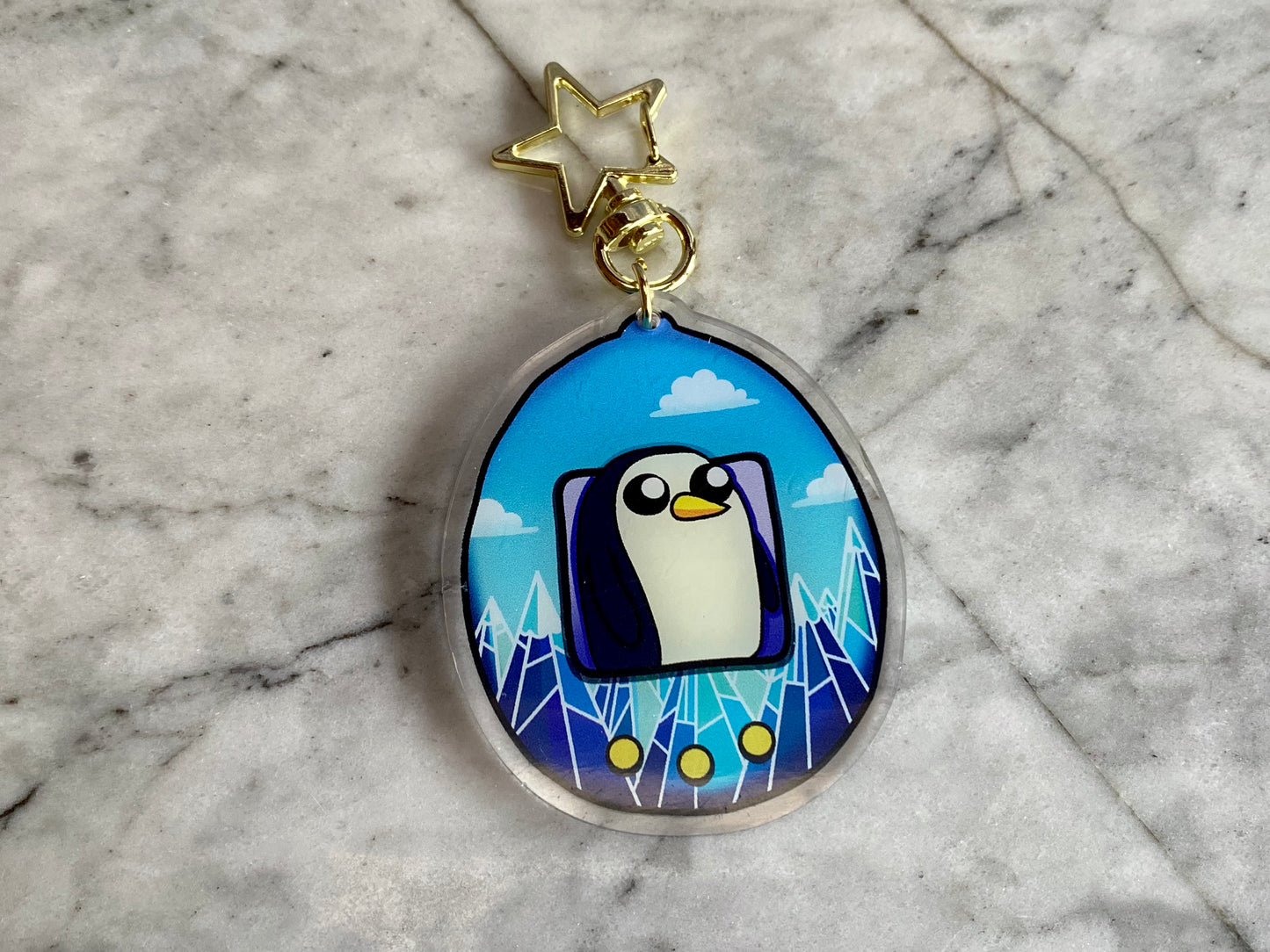 Ice King and Gunter Acrylic Charm