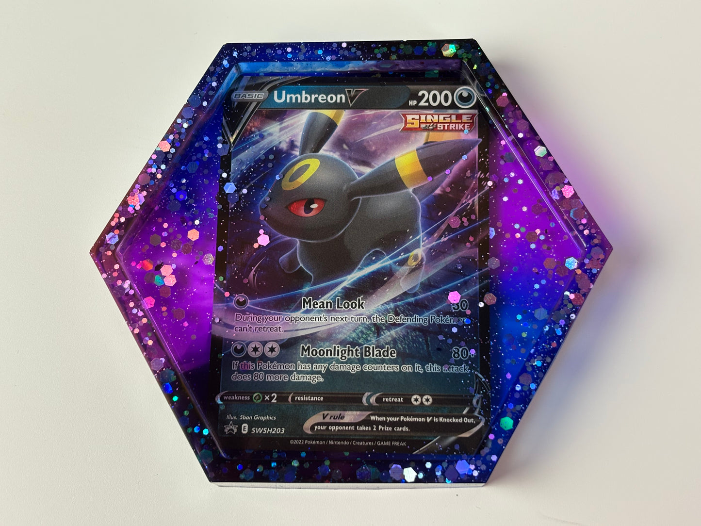 Umbreon Card Drinks Coaster