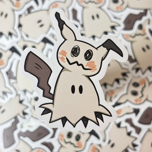 Mascot Mimic Vinyl Sticker