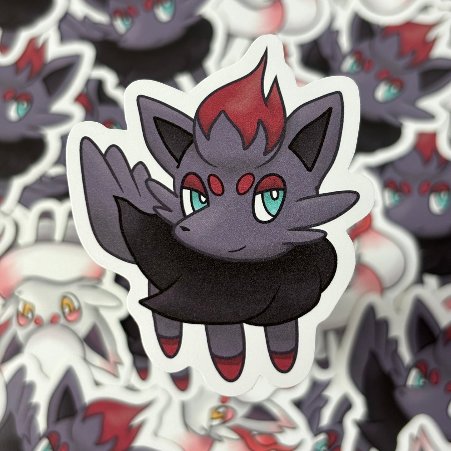 Spooky Fox Vinyl Stickers