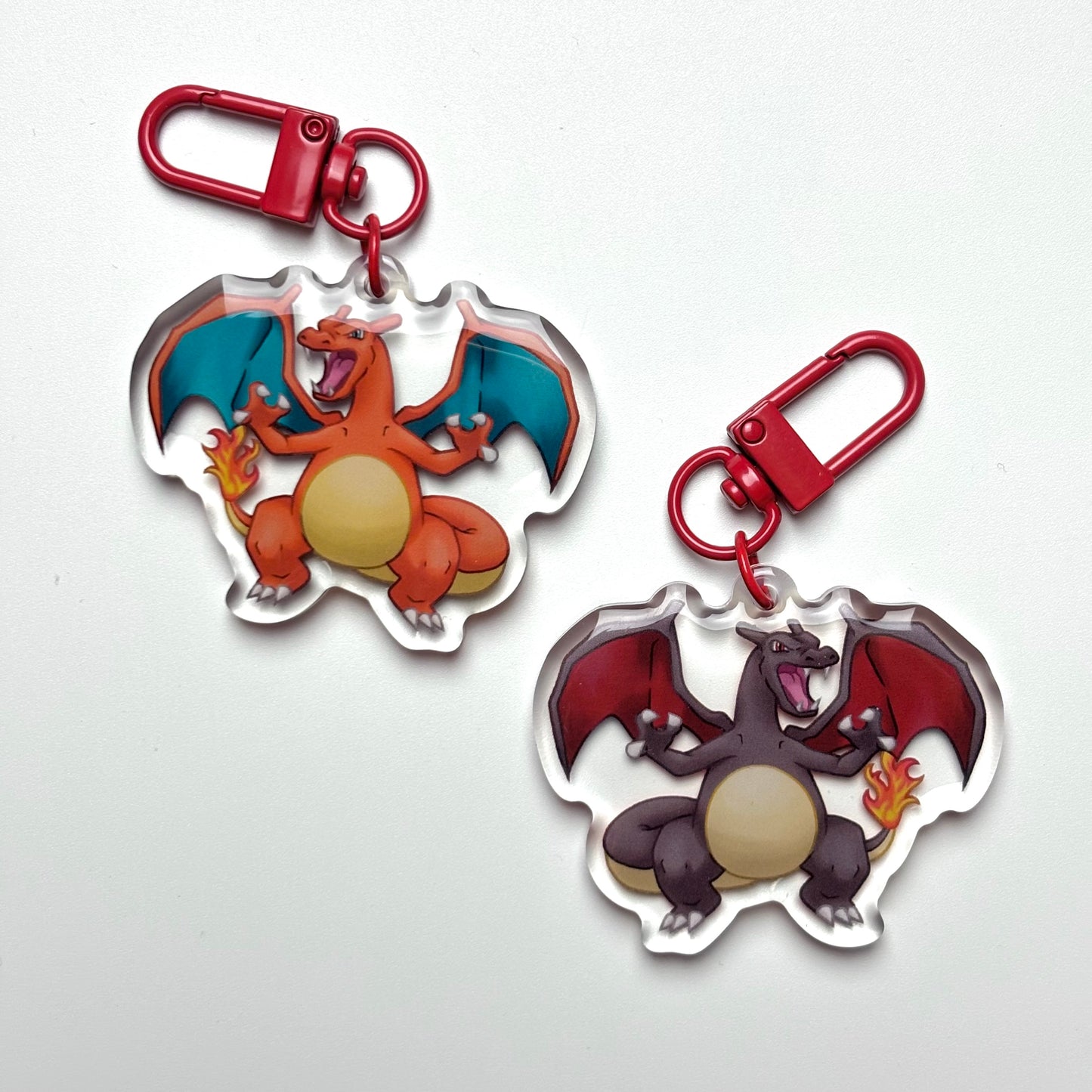 Double Sided Acrylic Charm Keychains