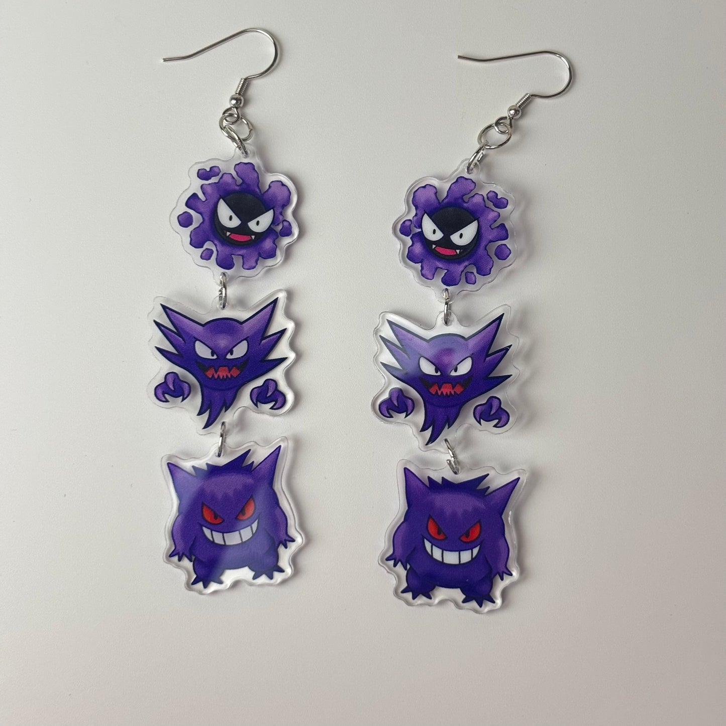 Ghost Trio Drop Earrings