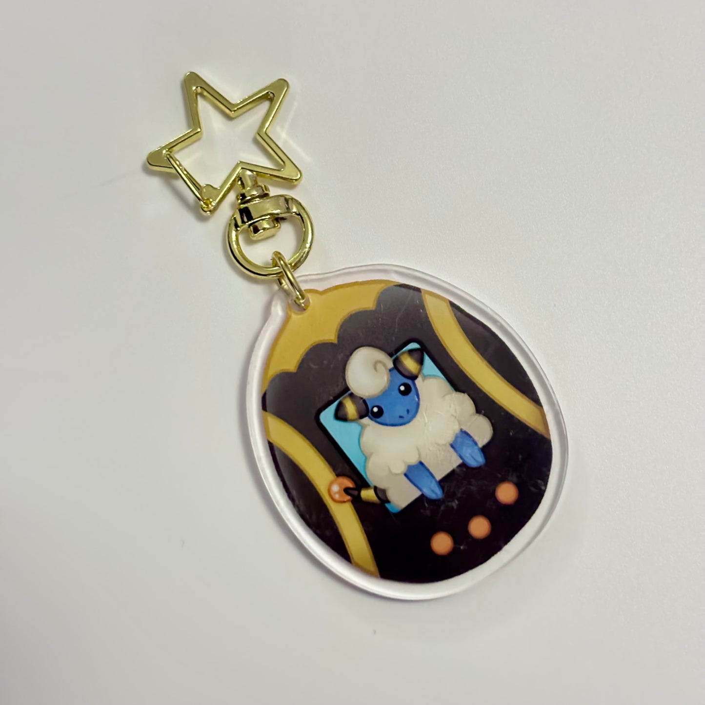 Electric Sheep Acrylic Charm