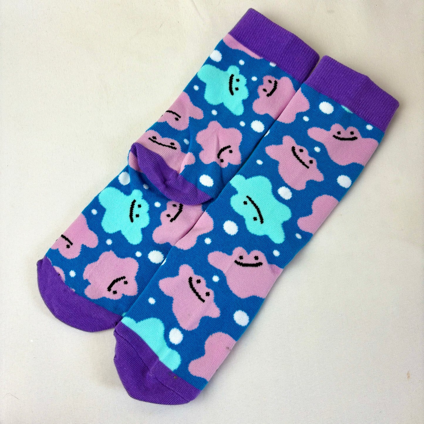 Transforming Blob Crew Socks