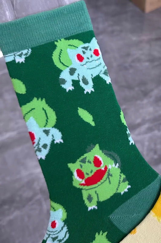 PREORDER Bulb Dino Crew Socks - One Size