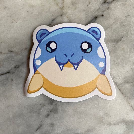 Round Seal Vinyl Sticker
