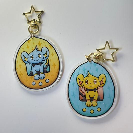 Electric Lion Acrylic Charm
