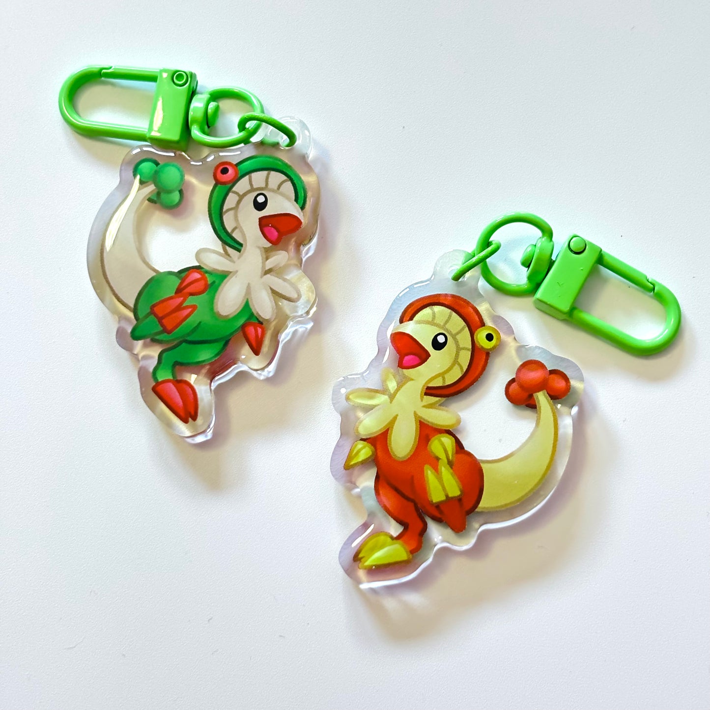 Double Sided Acrylic Charm Keychains