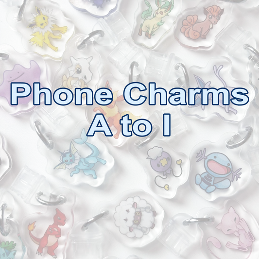 A-I Acrylic Phone Charms