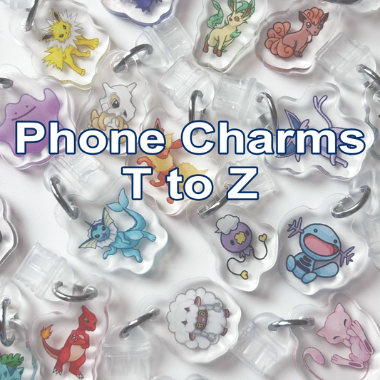T-Z Acrylic Phone Charms