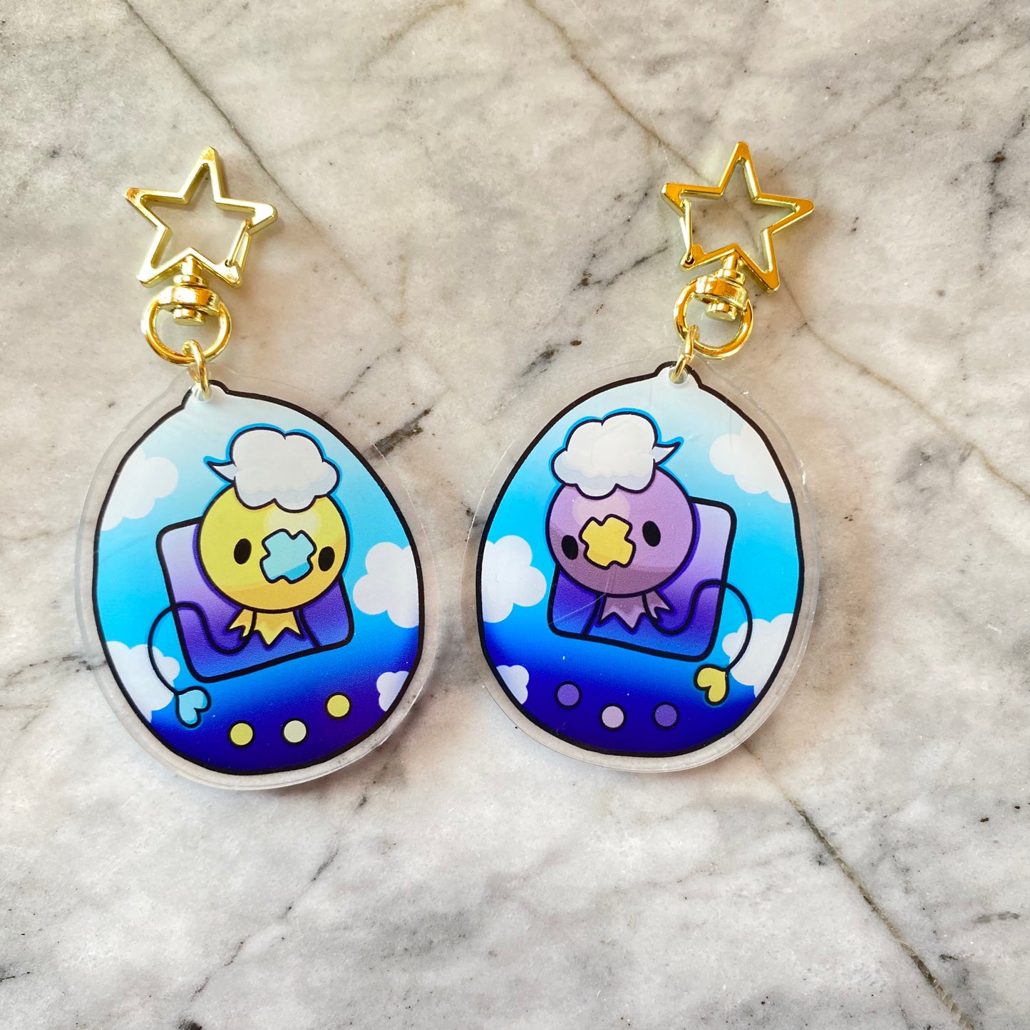 Spooky Balloon Acrylic Charm