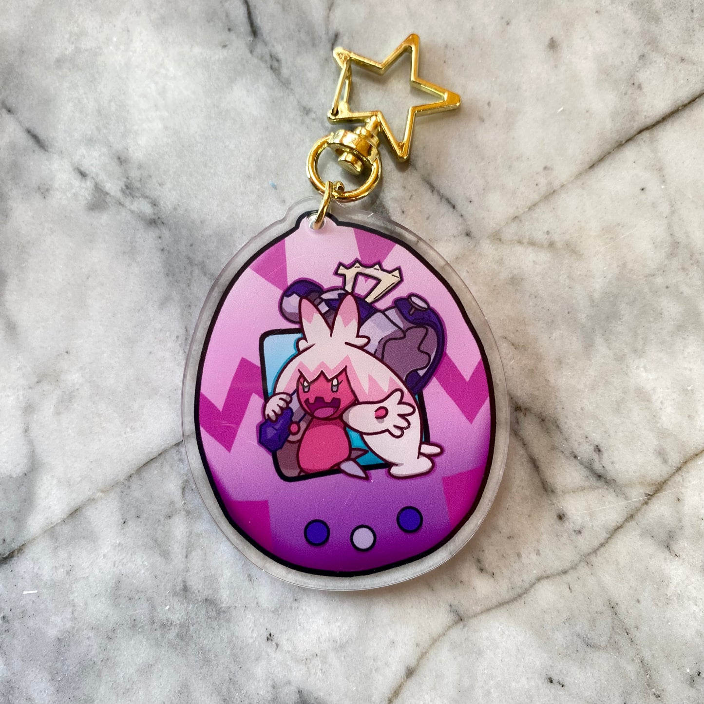 Hammer Fairy Acrylic Charm