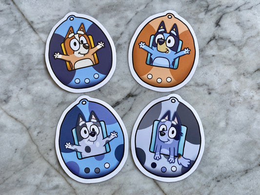 Bluey Vinyl Stickers