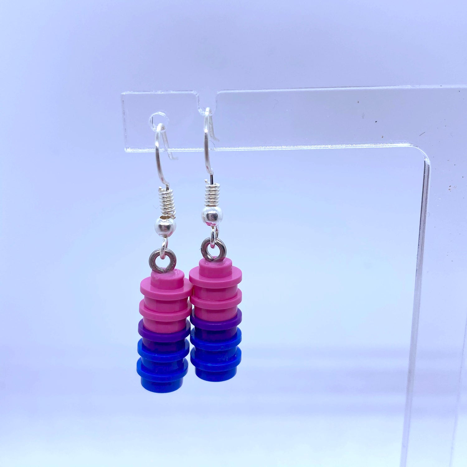 Pride Earrings | Silver Plated | Quirky Gifts | UK Seller