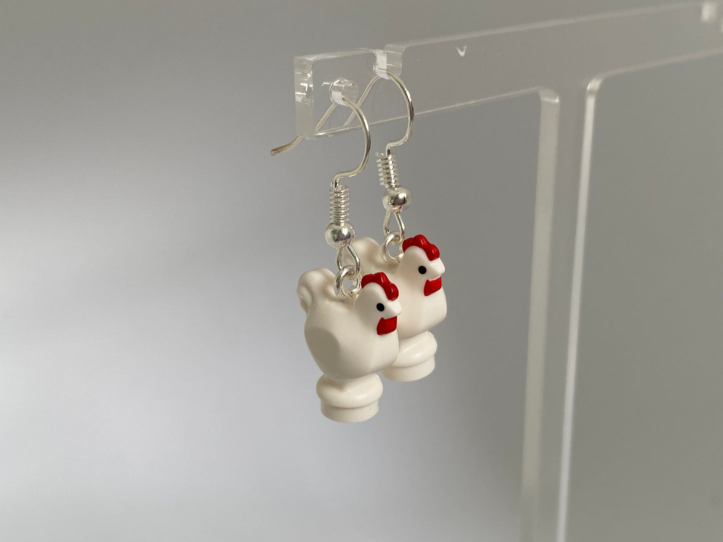 Chicken Drop Earrings