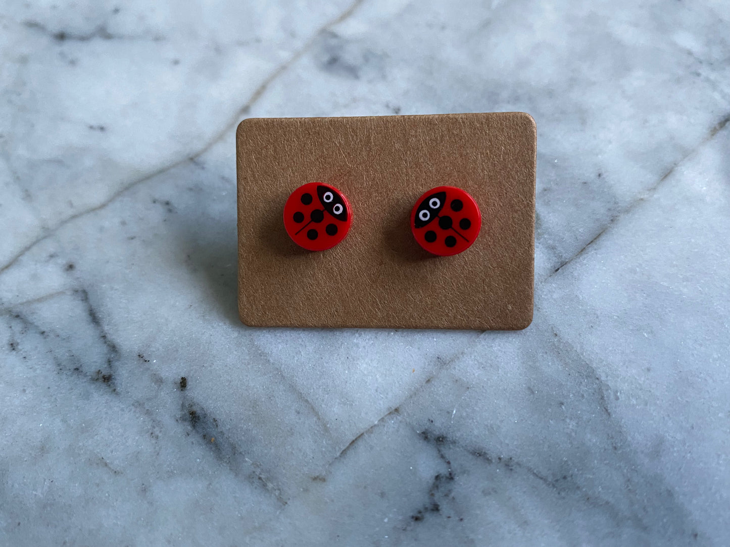 Ladybird Stud Earrings