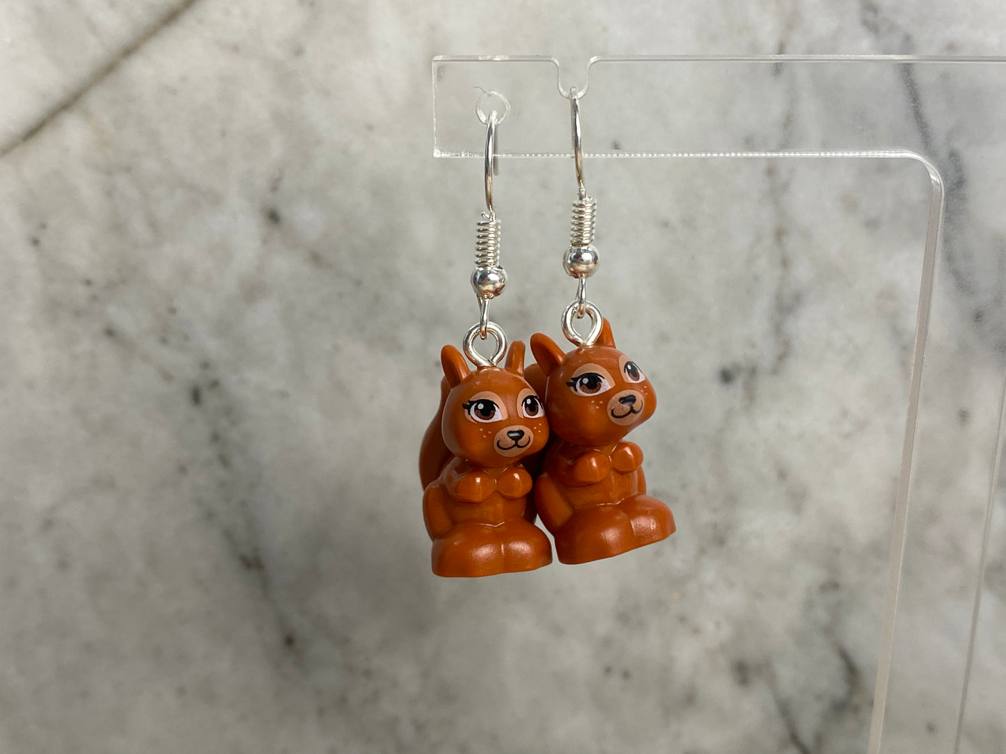 Squirrel Drop Earrings