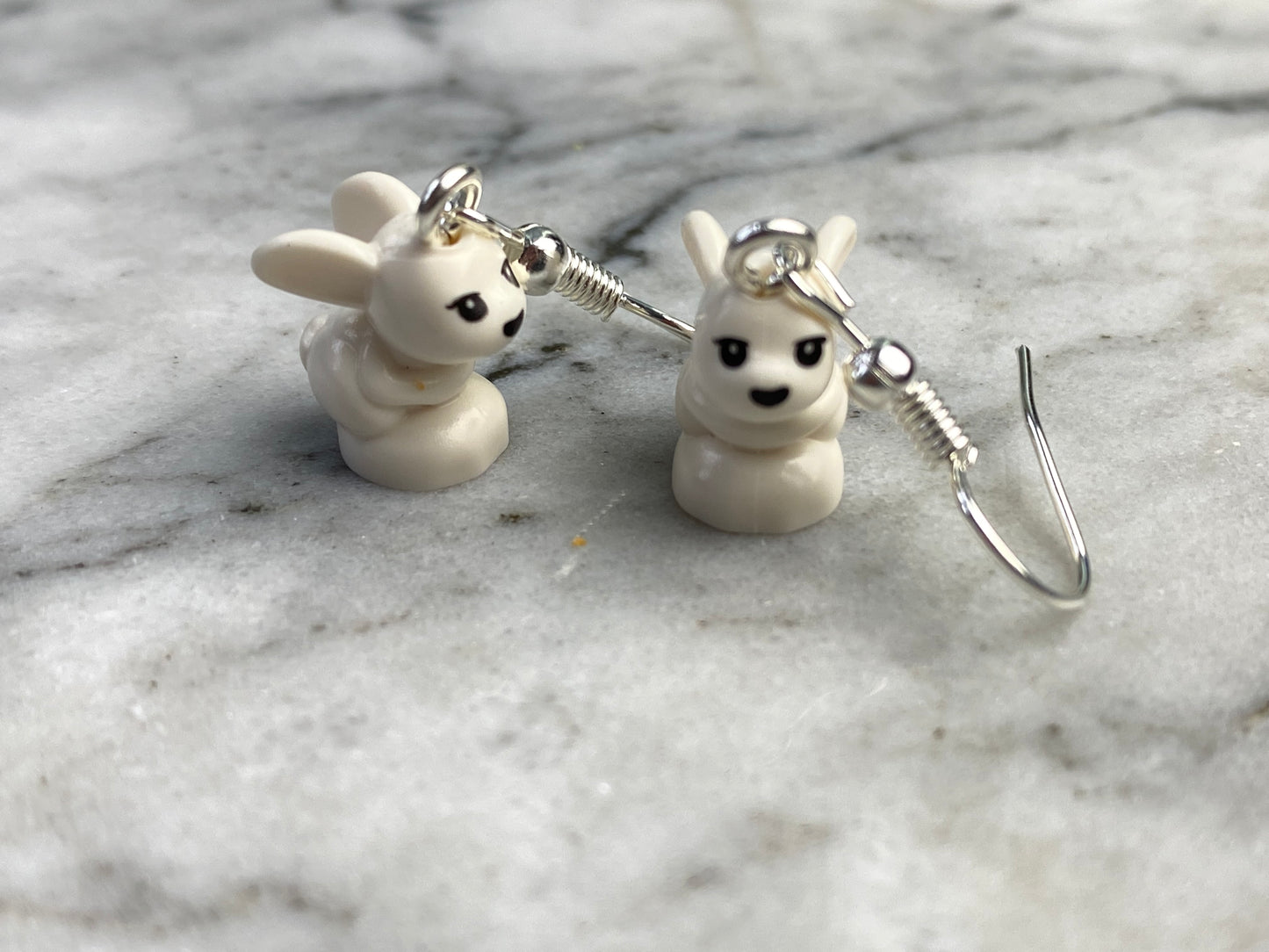 Bunny Rabbit Drop Earrings