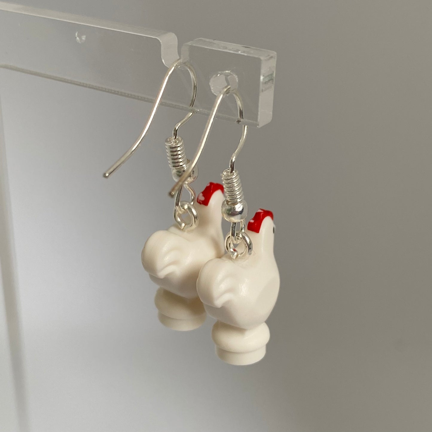 Chicken Drop Earrings