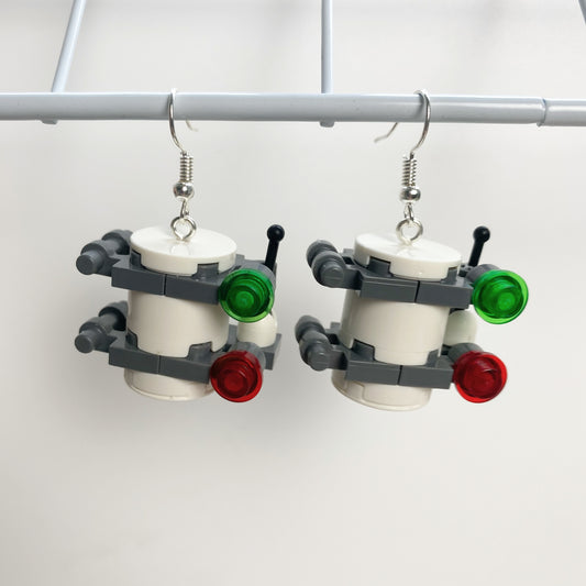 Minikit Brick Drop Earrings