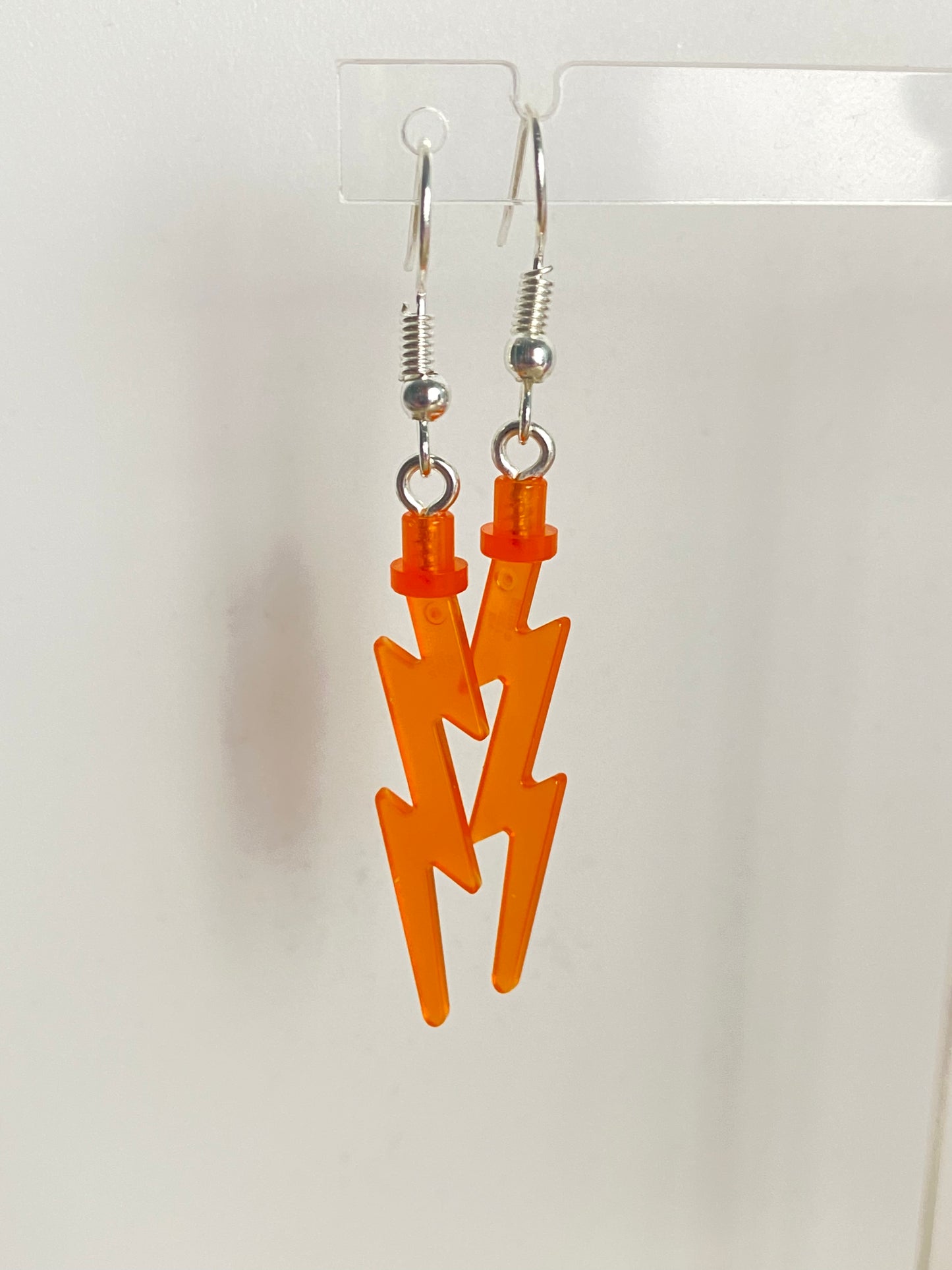 Lightning Bolt Drop Earrings