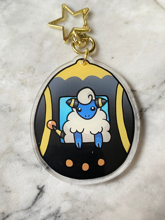 Electric Sheep Acrylic Charm