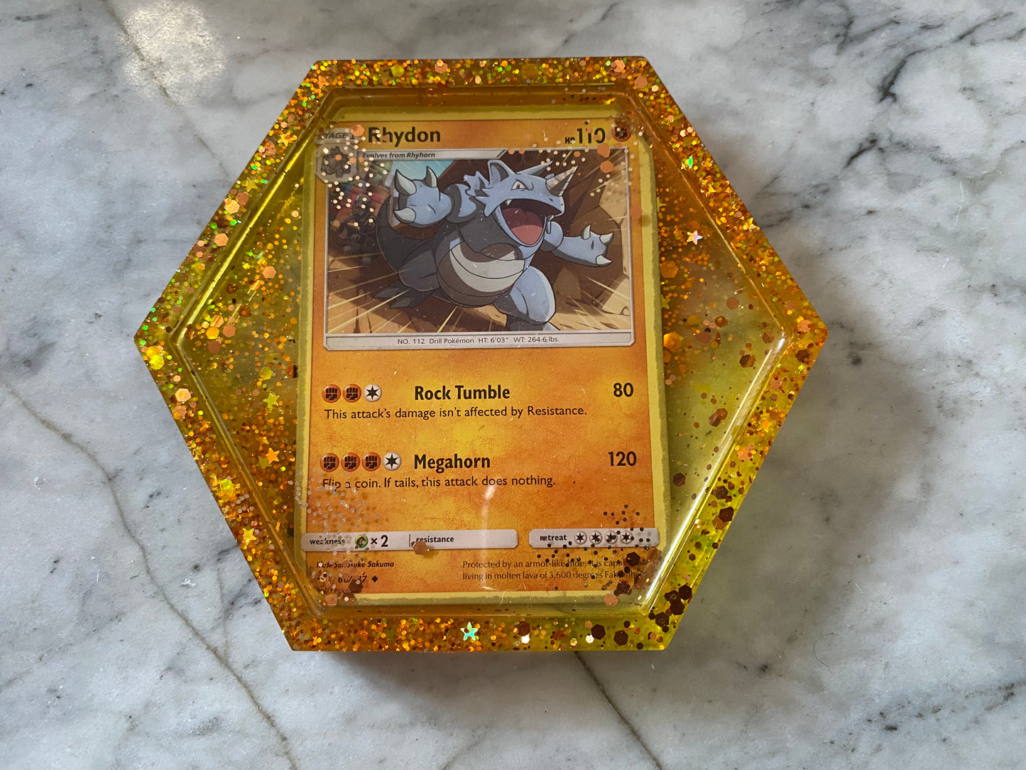 Rhydon Trading Card Drinks Coaster