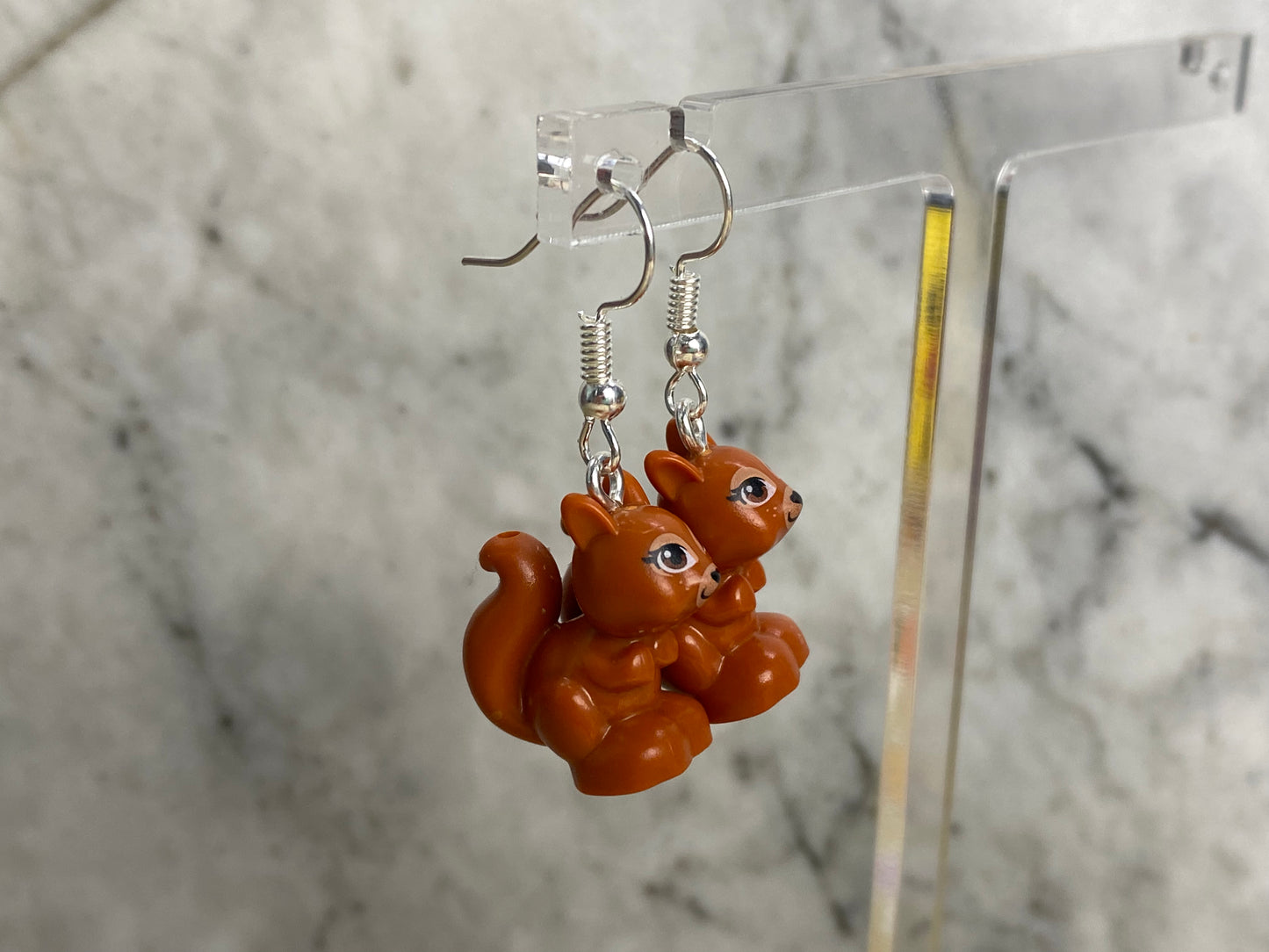 Squirrel Drop Earrings