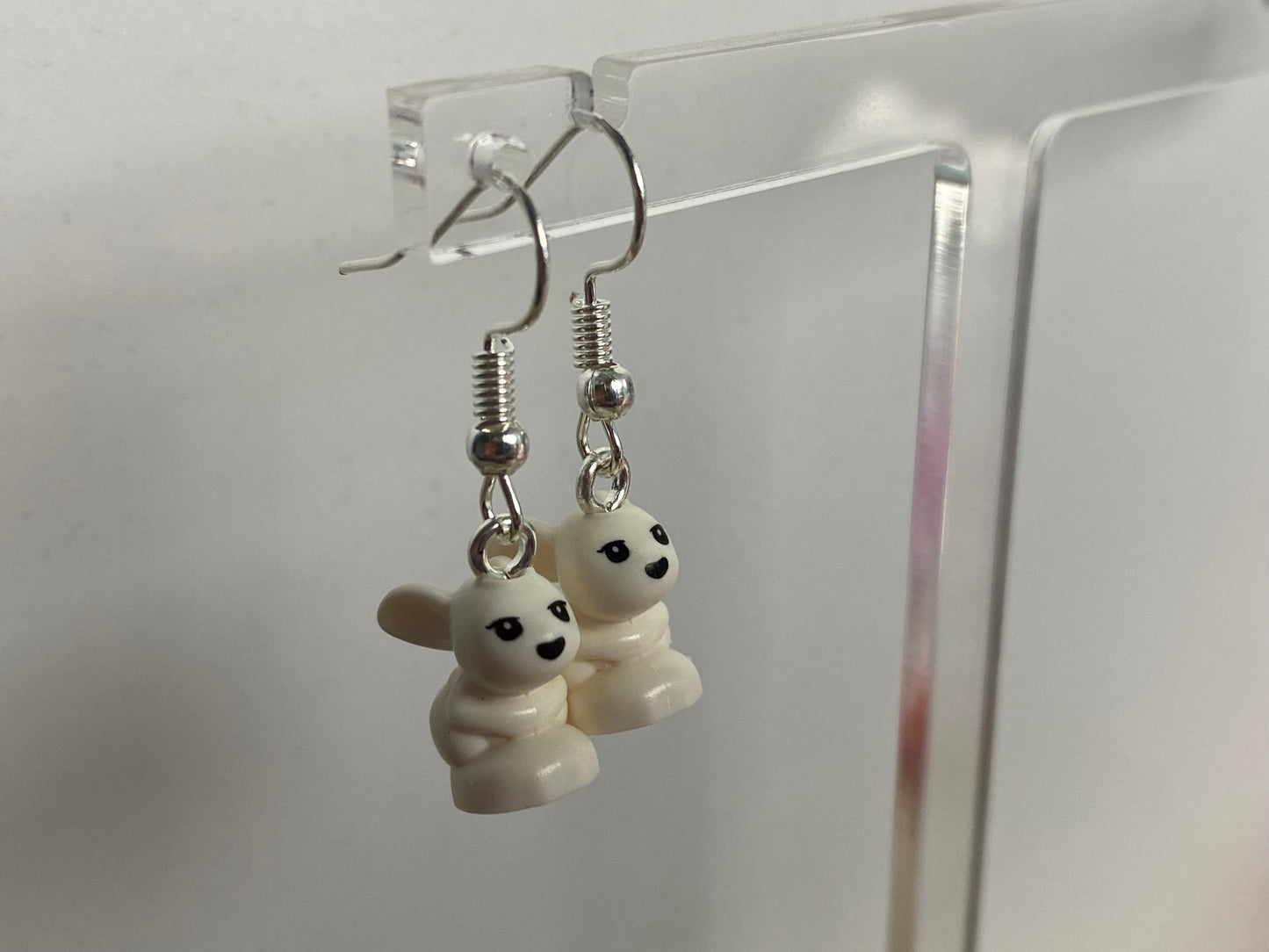 Bunny Rabbit Drop Earrings