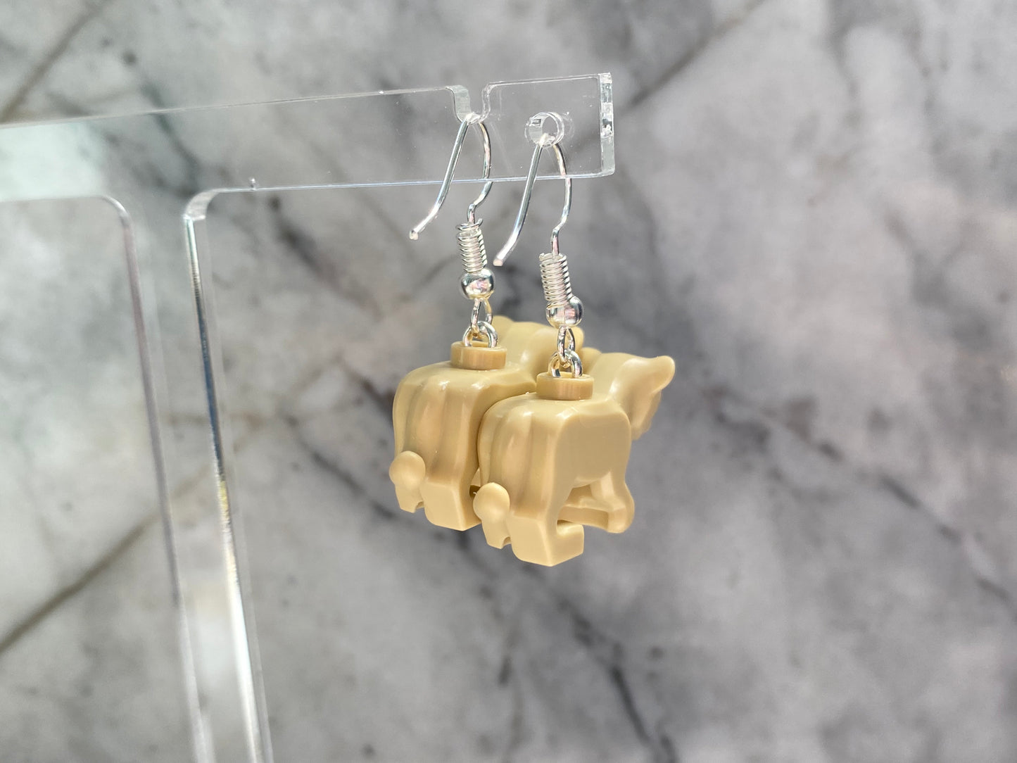 Lion Cub Drop Earrings